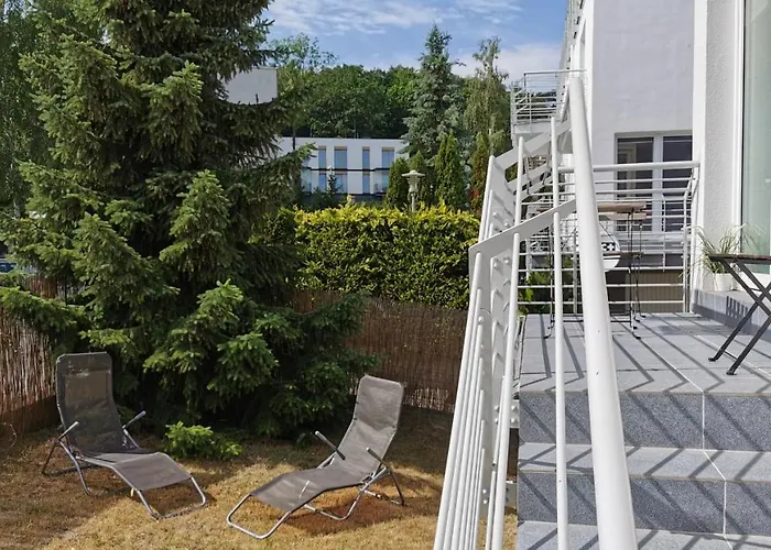 Bernadowska Lu Apartament parking ogródek balkon, 800m plaża