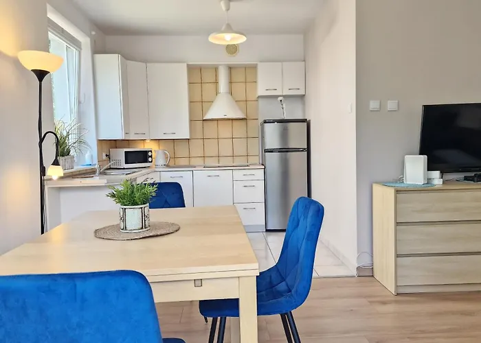 Bernadowska Lu Apartament parking ogródek balkon, 800m plaża